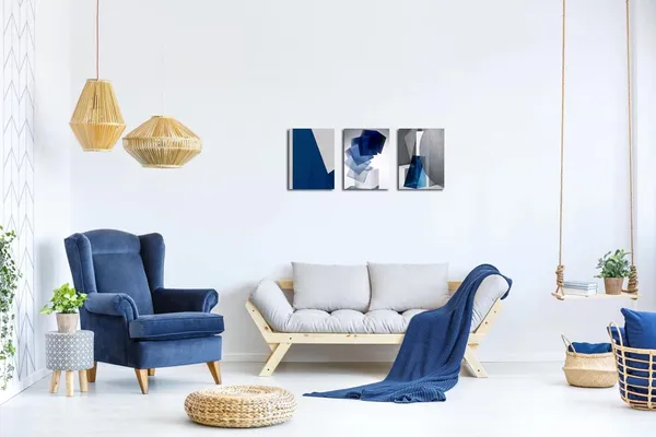 Multicolor_Oilpa_Art_Blue_Abstract_Wall_Art_|_For_Living_Room_Decor_12x16_Modern_Blue_White_Grey_Abstract_3D_Geometric_Canvas_Panels_Painting_Picture_Framed_Artwork_Office_Bathroom_Bedroom_Home_Decor_3_Pieces