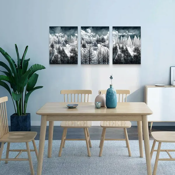Multicolor_Canvas_Wall_Art_|_For_Living_Room_Family_Wall_Decor_|_For_Bedroom_Abstract_Tree_View_Canvas_Prints_Paintings_Artwork_Modern_Office_Wall_Pictures_Walls_Ready_to_Hang_Room_Home_Decor_12"_X_16"_3_Pieces