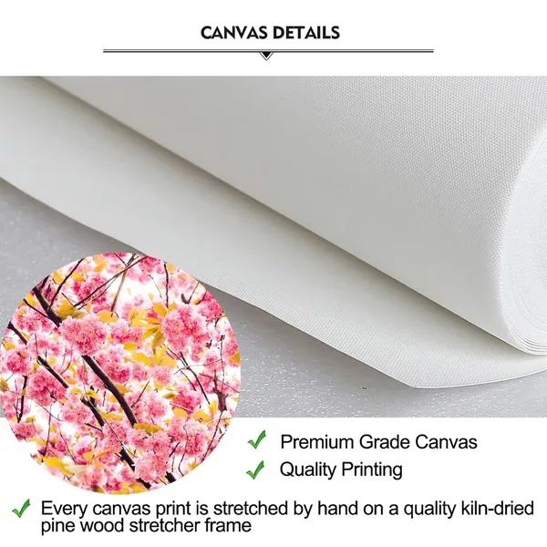 Multicolor_3_Pieces_Flower_Canvas_Wall_Art_Cherry_Sakura_Blossom_in_Spring_Picture_Print_Modern_Home_Decor_Elegant_Flowers_Artwork_Abstract_Floral_Paintings_on_Canvas_|_For_Bedroom_Girls_Room_Decor