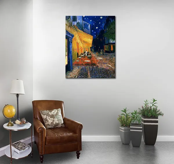 Multicolor_Vincent_Van_Gogh_Canvas_Wall_Art_Cafe_Terrace_At_Night_Painting_Classic_Artwork_Picture_Print_|_For_Home_Decor_16"x24"
