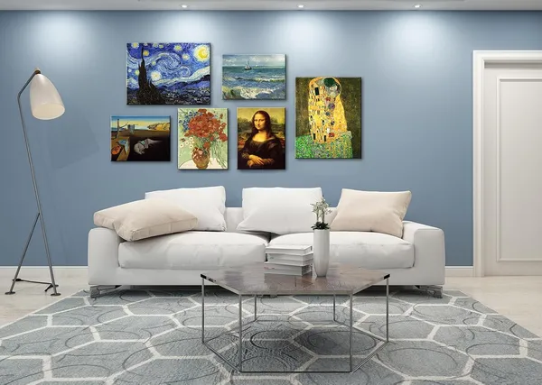 Multicolor_Salvador_Dali_Canvas_Wall_Art_-_The_Persistence_of_Memory_Painting_Classic_Artwork_Print,_Famous_Picture_Poster_|_For_Home_Decor_-_12"x16"