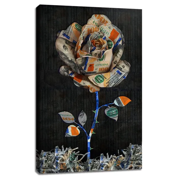 Multicolor_Inspirational_Canvas_Wall_Art_Motivational_Flower_Posters_Prints_Painting_Inspiring_Entrepreneur_Wall_Decor_Framed_Artwork_|_For_Home_Office_Bedroom_Ready_to_Hang_-_18"_Wx24_H