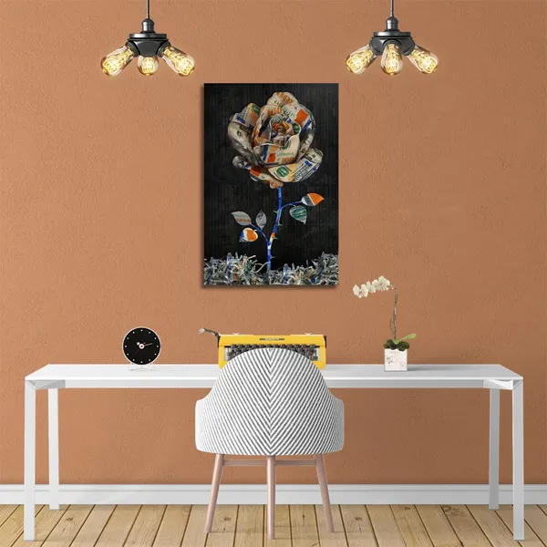 Multicolor_Inspirational_Canvas_Wall_Art_Motivational_Flower_Posters_Prints_Painting_Inspiring_Entrepreneur_Wall_Decor_Framed_Artwork_|_For_Home_Office_Bedroom_Ready_to_Hang_-_18"_Wx24_H