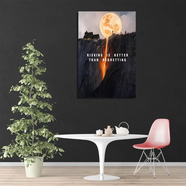 Multicolor_Inspirational_Quotes_Wall_Art_Entrepreneur_Motivational_Positive_Canvas_Poster_Framed_Print_Artwork_Painting_Picture_Office_Wall_Decor_Ready_to_Hang_|_For_Bedroom_Wall_Decor_-_12"_Wx18_H