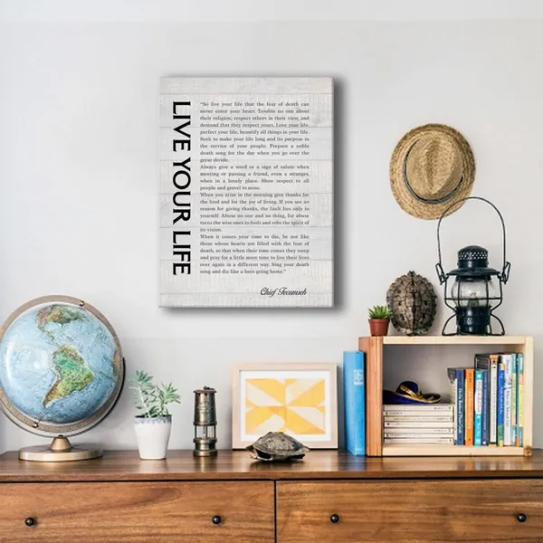 Multicolor_Inspirational_Poster_Canvas_Wall_Art_|_For_Office_Home_Decor_-_Motivational_Live_Your_Life_Chief_Tecumseh_Poem_Positive_Literaty_Canvas_Print_Wall_Art_Painting_Ready_to_Hang_Gifts_-_Easel_&_Hanging_Hook_12_x_16_Inch