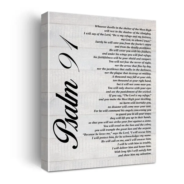 Multicolor_Christian_Motivational_Psalm_91_He_Who_Dwells_in_the_Secret_Place_Poster_Canvas_Wall_Art_|_For_Office_Home_Decor_-_Positive_Scripture_Canvas_Print_Wall_Art_Painting_Ready_to_Hang_Gifts_-_Easel_&_Hanging_Hook_12_x_16_Inch