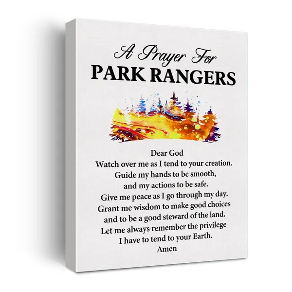 Multicolor_a_Park_Ranger's_Prayer_Quote_Poster_Canvas_Wall_Art_|_For_Office_Home_Decor_-_Park_Rangers_Canvas_Print_Wall_Art_Painting_Ready_to_Hang_Gifts_-_Easel_&_Hanging_Hook_12_x_16_Inch