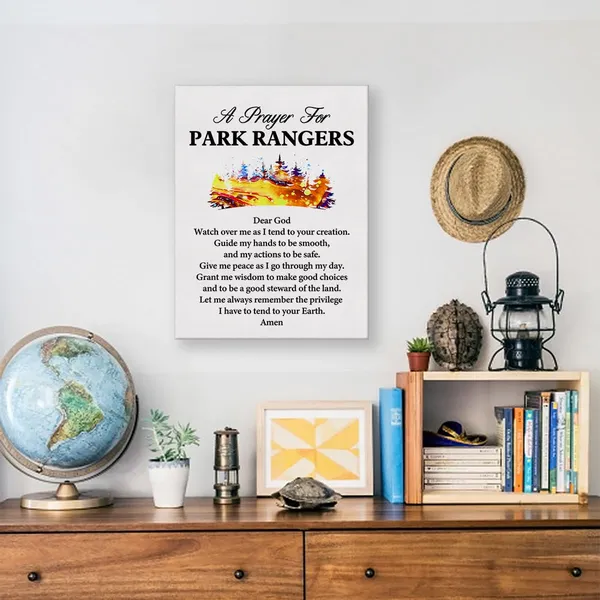 Multicolor_a_Park_Ranger's_Prayer_Quote_Poster_Canvas_Wall_Art_|_For_Office_Home_Decor_-_Park_Rangers_Canvas_Print_Wall_Art_Painting_Ready_to_Hang_Gifts_-_Easel_&_Hanging_Hook_12_x_16_Inch