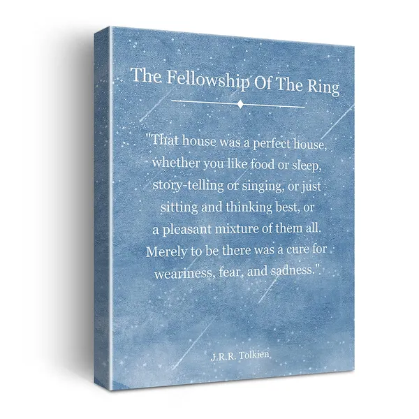 Multicolor_The_Fellowship_of_the_Ring_Sign_Poster_Canvas_Wall_Art_|_For_Home_Decor_-_Inspirational_J.R.R_Tolkien_Quote_Art_Canvas_Print_Ready_to_Hang_Gifts_-_Easel_&_Hanging_Hook_12_x_16_Inch