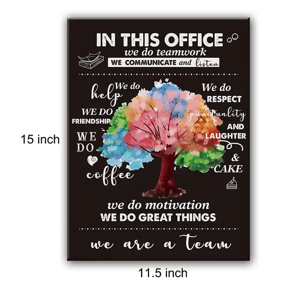 Multicolor_Motivational_Office_Framed_Canvas_Wall_Art,_Occupational_Therapist_In_This_Office_We_Are_A_Team_Framed_Canvas_|_Team_Spirit,_Office_Posters_Decor,_Office_Walls_11.5"_X_15"