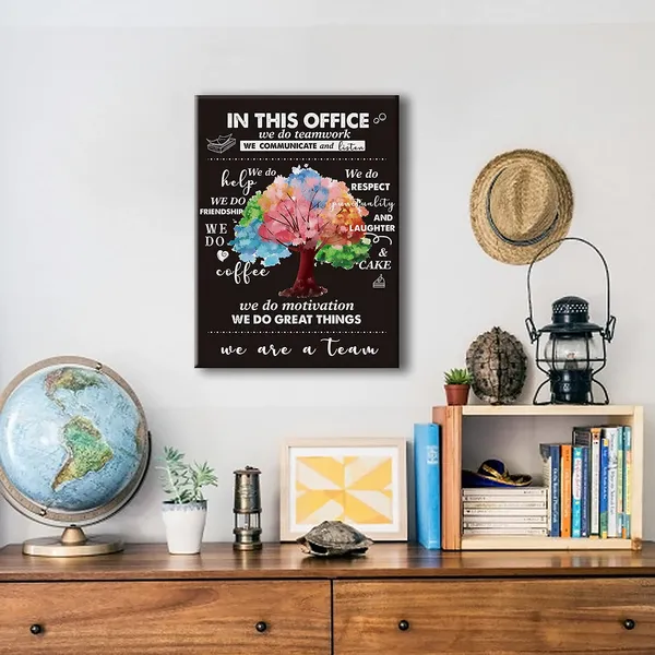 Multicolor_Motivational_Office_Framed_Canvas_Wall_Art,_Occupational_Therapist_In_This_Office_We_Are_A_Team_Framed_Canvas_|_Team_Spirit,_Office_Posters_Decor,_Office_Walls_11.5"_X_15"
