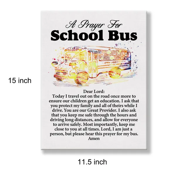 Multicolor_a_School_Bus's_Prayer_Quote_Poster_Canvas_Wall_Art_|_For_Office_Home_Decor_-_School_Bus_Drivers_Canvas_Print_Wall_Art_Painting_Ready_to_Hang_Gifts_-_Easel_&_Hanging_Hook_12_x_16_Inch