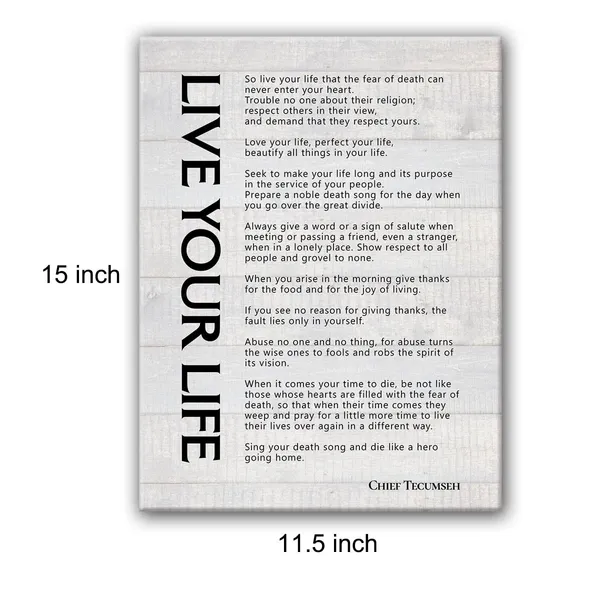 Multicolor_Inspirational_Motivational_Live_Your_Life_Poem_Poster_Canvas_Wall_Art_|_For_Office_Home_Decor_-_Positive_Literaty_Canvas_Print_Wall_Art_Painting_Ready_to_Hang_Gifts_-_Easel_&_Hanging_Hook_12_x_16_Inch