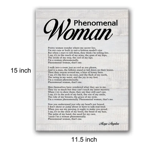 Multicolor_Inspirational_Motivational_Phenomenal_Woman_Poem_Poster_Canvas_Wall_Art_|_For_Office_Home_Decor_-_Positive_Feminist_Canvas_Print_Wall_Art_Painting_Ready_to_Hang_Gifts_-_Easel_&_Hanging_Hook_12_x_16_Inch
