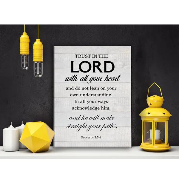 Multicolor_Christian_Trust_in_the_Lord_with_All_Your_Heart_Proverbs_3:5-6_Poster_Canvas_Wall_Art_|_For_Office_Home_Decor_-_Bible_Verse_Scripture_Canvas_Print_Wall_Art_Painting_Ready_to_Hang_Gifts_-_Easel_&_Hanging_Hook_12_x_16_Inch