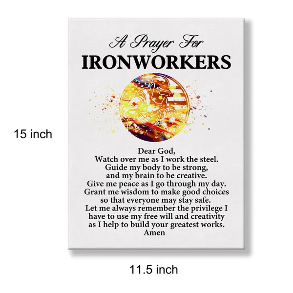 Multicolor_a_Ironworker's_Prayer_Quote_Poster_Canvas_Wall_Art_|_For_Office_Home_Decor_-_Ironworkers_Canvas_Print_Wall_Art_Painting_Ready_to_Hang_Gifts_-_Easel_&_Hanging_Hook_12_x_16_Inch