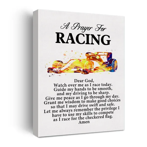 Multicolor_a_Racing's_Prayer_Quote_Poster_Canvas_Wall_Art_|_For_Office_Home_Decor_-_Race_Driver_Gift_Racing_Professionals_Canvas_Print_Wall_Art_Painting_Ready_to_Hang_Gifts_-_Easel_&_Hanging_Hook_12_x_16_Inch