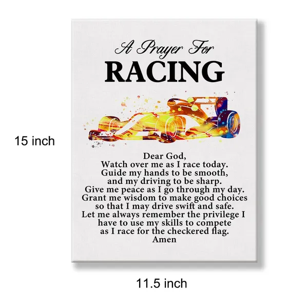 Multicolor_a_Racing's_Prayer_Quote_Poster_Canvas_Wall_Art_|_For_Office_Home_Decor_-_Race_Driver_Gift_Racing_Professionals_Canvas_Print_Wall_Art_Painting_Ready_to_Hang_Gifts_-_Easel_&_Hanging_Hook_12_x_16_Inch