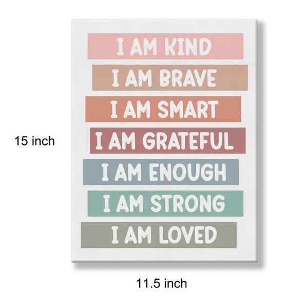 Multicolor_Positive_Affirmation_Poster_Canvas_Wall_Art_|_For_Nursery_Playroom_Decor_Inspirational_Affirmations_Canvas_Print_Wall_Art_Painting_Ready_to_Hang_-_Easel_&_Hanging_Hook_12_x_16_Inch