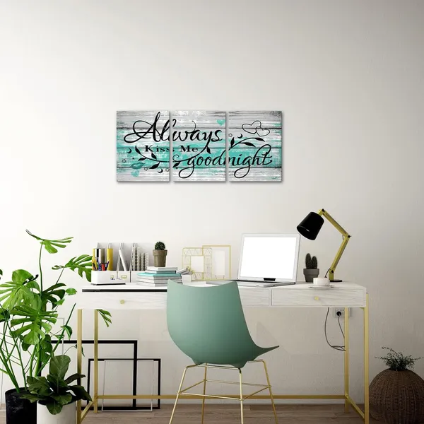 Multicolor_Always_Kiss_Me_Goodnight_Sign_|_For_Bedroom_Wall_Decor_Framhouse_Bedroom_Quotes_Canvas_Art_|_For_Couples_Above_Bed_Love_Theme_Painting_Decorations