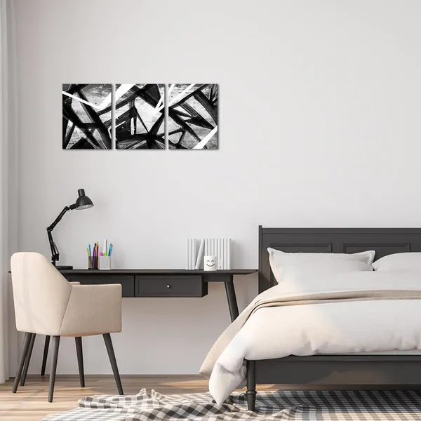 Multicolor_Abstract_Line_Canvas_Wall_Art_Black_and_White_Line_Paintings_Prints_Modern_Minimalist_Decorations_|_For_Home_Living_Room_Bedroom_(Small)