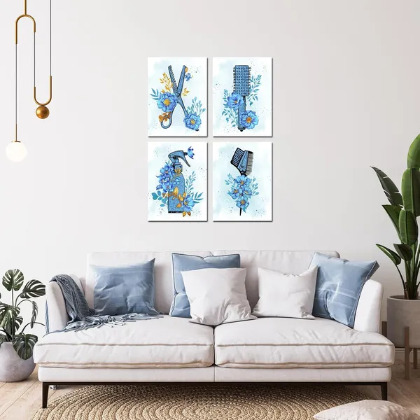 Multicolor_3_Piece_Blue_Fashion_Painting_Wall_Art_Modern_Glam_Barber_Tools_Picture_Canvas_Prints_Beauty_Hair_Poster_|_For_Makeup_Dressing_Room_Beauty_Salons_Barber_Shop_Decor_Ready_to_Hang