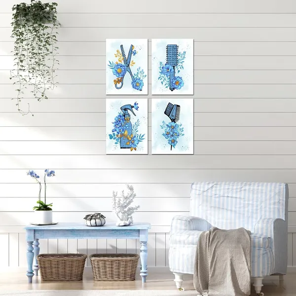 Multicolor_3_Piece_Blue_Fashion_Painting_Wall_Art_Modern_Glam_Barber_Tools_Picture_Canvas_Prints_Beauty_Hair_Poster_|_For_Makeup_Dressing_Room_Beauty_Salons_Barber_Shop_Decor_Ready_to_Hang
