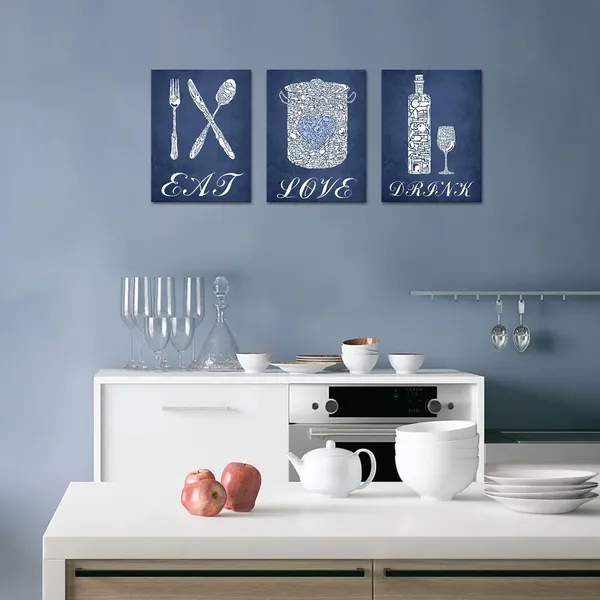 Multicolor_3_Piece_Kitchen_Wall_Art_Eat_Love_Inspirational_Quote_Sign_Restaurant_Cafe_Bar_Decorations_Navy_Blue_Poster_Print_on_Canvas_Framed_|_For_Farmhouse_Country_Home_Dining_Room_Decor_Ready_to_Hang