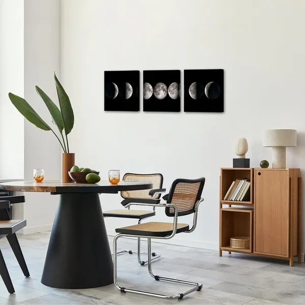 Multicolor_3_Pieces_Moon_Phases_Canvas_Wall_Art_Modern_Lunar_Phases_Picture_Painting_Prints_Contemporary_Bedroom_Bathroom_Decor