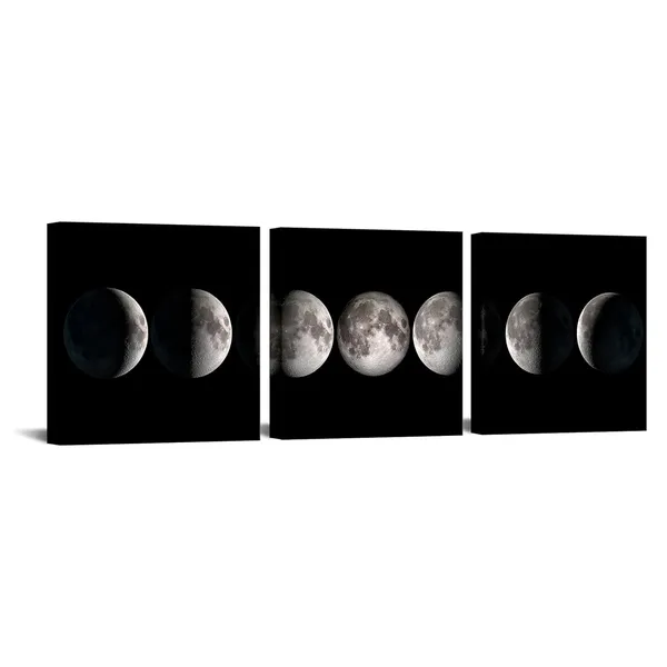Multicolor_3_Pieces_Moon_Phases_Canvas_Wall_Art_Modern_Lunar_Phases_Picture_Painting_Prints_Contemporary_Bedroom_Bathroom_Decor