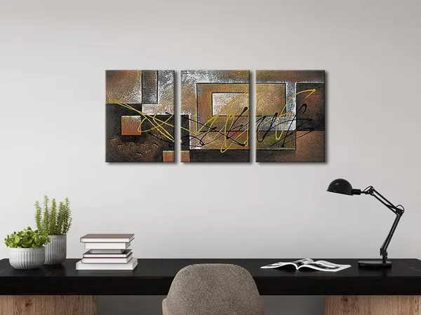 Multicolor_Modern_3_Panel_Stretched_and_Framed_Giclee_Canvas_Prints_Abstract_Landscape_Pictures_Paintings_on_Canvas_Wall_Art_Work_Ready_to_Hang_|_For_Living_Room_Bedroom_Kitchen_Home_Decorations_AH3042