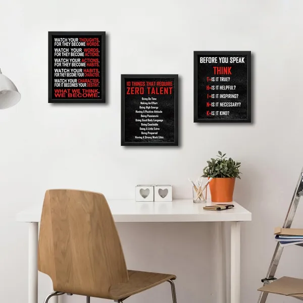 Multicolor_Black_Framed_3_Panels_Motivational_Office_Positive_Quotes_Inspirational_Poster_Canvas_Prints_|_For_Classroom_Living_Room_Home_Decorations
