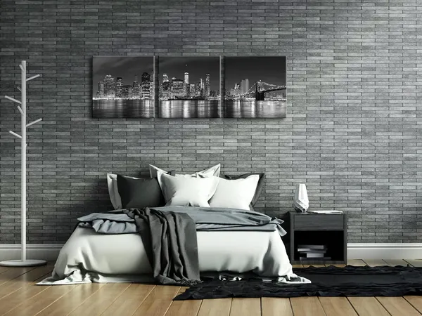 Multicolor_Modern_City_Night_View_Stretched_and_Framed_Seascape_3_panels_Giclee_Canvas_Prints_Artwork_on_Canvas_Wall_Art_Ready_to_Hang_|_For_Home_Decor_AH3028-5050