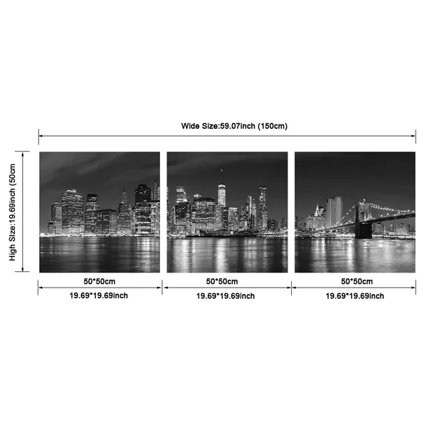 Multicolor_Modern_City_Night_View_Stretched_and_Framed_Seascape_3_panels_Giclee_Canvas_Prints_Artwork_on_Canvas_Wall_Art_Ready_to_Hang_|_For_Home_Decor_AH3028-5050