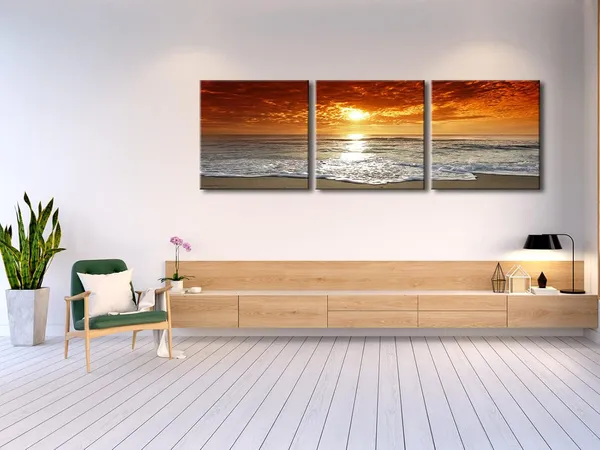 Multicolor_Grand_Sight_3_Panel_Modern_Stretched_and_Framed_Seascape_Giclee_Canvas_Prints_Contemporary_Sea_Beach_Pictures_Paintings_on_Canvas_Wall_Art_|_For_Living_Room_Bedroom_Home_Decorations_AH3045