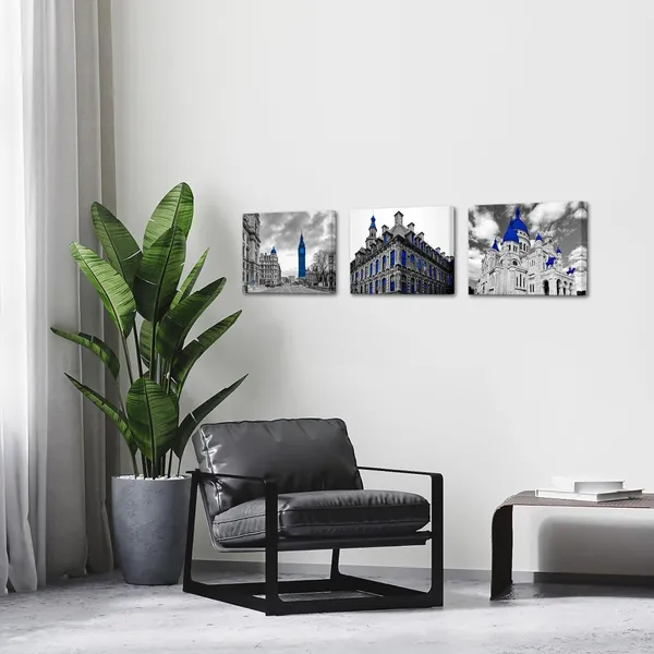 Multicolor_European_Architecture_Wall_Art_Black_White_Blue_City_Picture_Prints_Cityscape_Wall_Decor_Mediterranean_Artwork_|_For_Walls_(small)