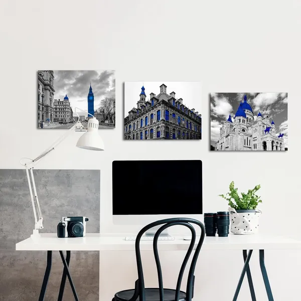 Multicolor_European_Architecture_Wall_Art_Black_White_Blue_City_Picture_Prints_Cityscape_Wall_Decor_Mediterranean_Artwork_|_For_Walls_(small)