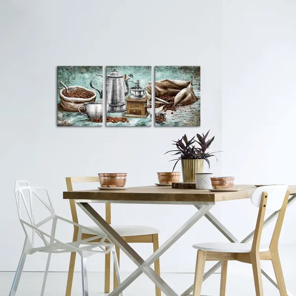 Multicolor_Coffee_Bean_Canvas_Wall_Art_Coffee_Painting_Coffee_Cup_Grinder_Artwork_Prints_Food_Picture_|_For_Home_Dinning_Room_Coffee_Shop_Bar_Decor_12"x16"x3pcs