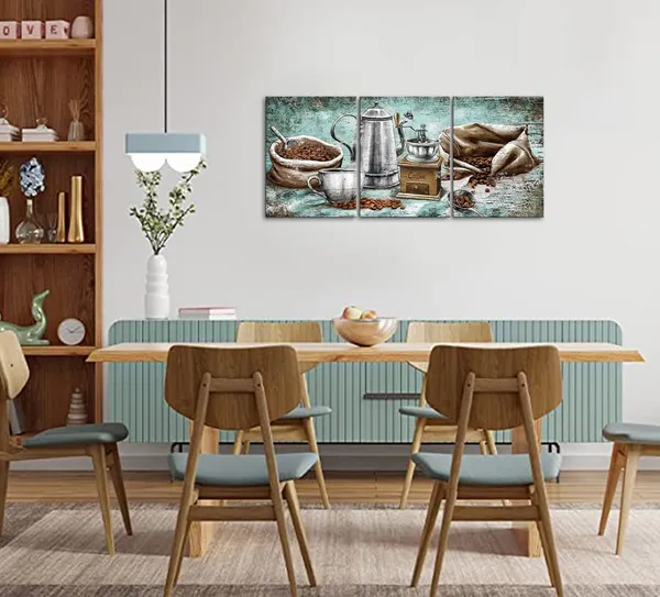 Multicolor_Coffee_Bean_Canvas_Wall_Art_Coffee_Painting_Coffee_Cup_Grinder_Artwork_Prints_Food_Picture_|_For_Home_Dinning_Room_Coffee_Shop_Bar_Decor_12"x16"x3pcs