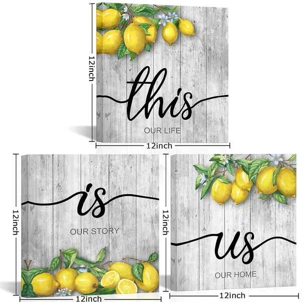 Multicolor_This_Is_Us_Canvas_Wall_Art_Inspirational_Quotes_Wall_Art_Lemon_Printed_Canvas_Motivational_Yellow_Grey_Framed_Painting_Artwork_|_For_The_Home_Living_Room_Bedroom_(grey,_small)