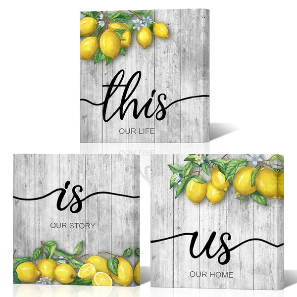 Multicolor_This_Is_Us_Canvas_Wall_Art_Inspirational_Quotes_Wall_Art_Lemon_Printed_Canvas_Motivational_Yellow_Grey_Framed_Painting_Artwork_|_For_The_Home_Living_Room_Bedroom_(grey,_small)