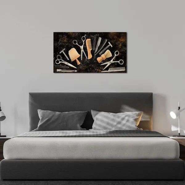 Multicolor_Barber_Canvas_Hair_Salon_Artwork_Haircut_Tools_Picture_Painting_Vintage_Barber_Shop_Wall_Art_Painting_Retro_Artwork_Gift_|_For_Hair_Stylist_Haircutter_Beauty_Salon_Decor_(Black)