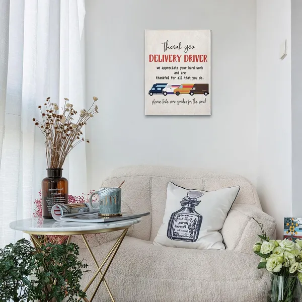 Multicolor_Thank_My_Driver_Wall_Art,_Delivery_Driver_Snack_Sign,_Thank_My_Delivery_Driver_Appreciation_Poster_Print_Framed_Canvas_Painting_Artwork_|_For_Home_Cafe_Bar_Pub_Restaurant_Office_Decor(11x14_In)