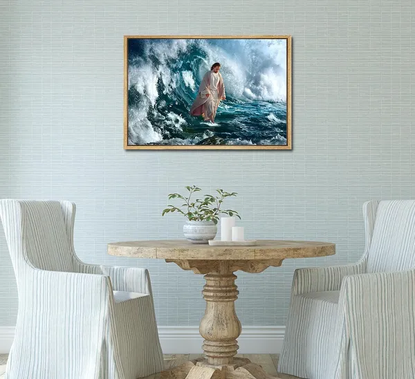 Multicolor_1Pc_Jesus_Walking_on_the_Water_Canvas_Wall_Art_Christian_Abstract_Art_Posters_Prints_God_Painting_Modern_Pictures_Artwork_Bedroom_Living_Room_Office_Home_Decor_Unframed