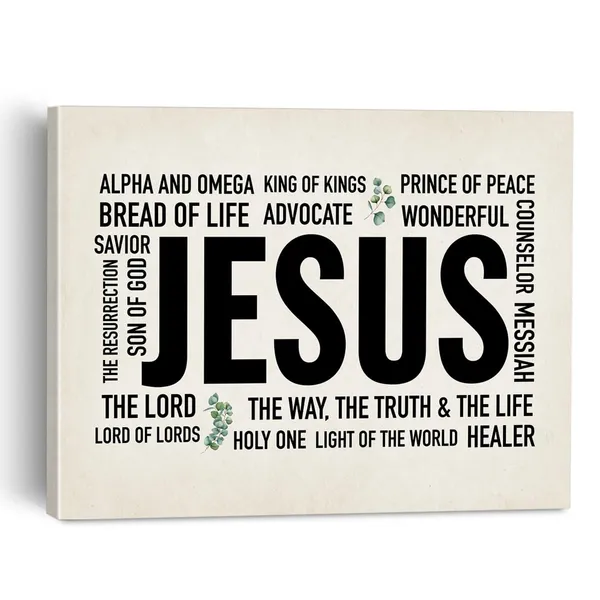Multicolor_Christian_Religious_Gift_Christian_Words_Canvas_Painting_Framed_Jesus_Poster_Print_Wall_Art_Decor_|_For_Home_Office_Living_Room