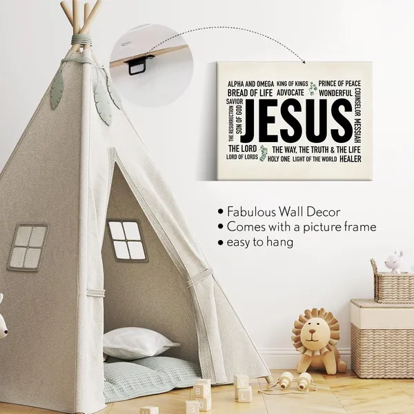Multicolor_Christian_Religious_Gift_Christian_Words_Canvas_Painting_Framed_Jesus_Poster_Print_Wall_Art_Decor_|_For_Home_Office_Living_Room