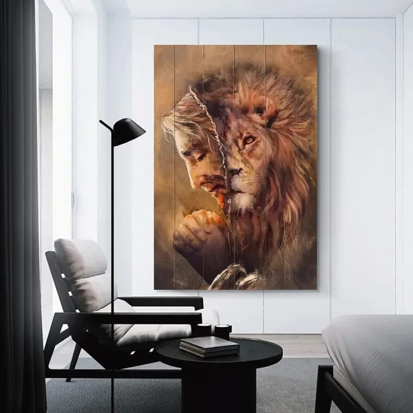 Multicolor_Jesus_Lion_Face_Jesus_Portrait_Christian_Church_Lion_King_Wall_Decoration_Jesus_Prayer_Artwork_Religious_Faith_God_Poster_Wall_Art_Paintings_Canvas_Wall_Decor_Home_Decor_Living_Room_Decor_Aesthetic
