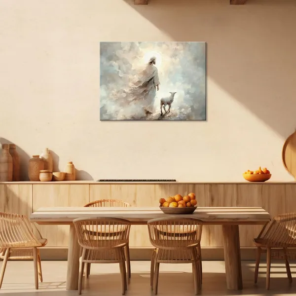 Multicolor_Jesus_Wall_Art_Boho_Jesus_And_Lamb_Canvas_Wall_Art_Scripture_Wall_Art_Religious_Wall_Decor_Christian_Canvas_Wall_Art_Prints_Home_Decor_|_For_Bathroom_Living_Room_Kitchen_Bedroom_16x12inch