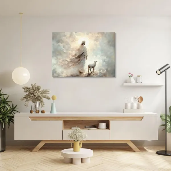 Multicolor_Jesus_Wall_Art_Boho_Jesus_And_Lamb_Canvas_Wall_Art_Scripture_Wall_Art_Religious_Wall_Decor_Christian_Canvas_Wall_Art_Prints_Home_Decor_|_For_Bathroom_Living_Room_Kitchen_Bedroom_16x12inch