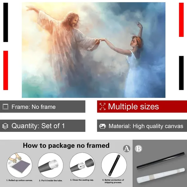 Multicolor_Jesus_Christ_dancing_with_ballerina_print_christian_art_jesus_with_woman_painting_digital_jesus_art_jesus_picture_modern_home_decor_canvas_wall_art_poster